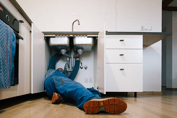 Professional Drain Cleaning technician working in Clarksburg, PA